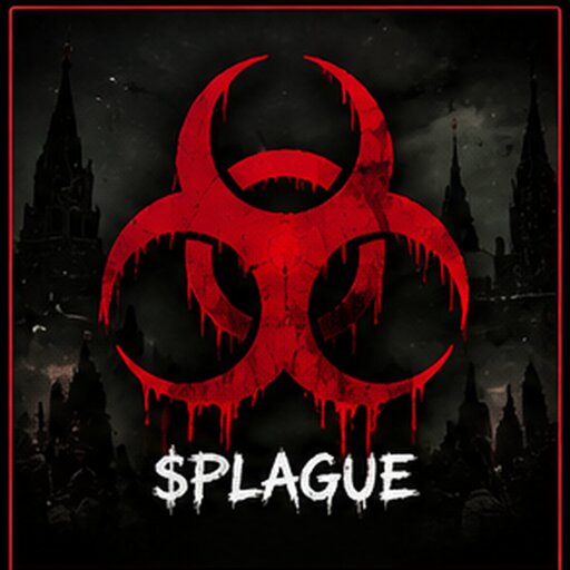 $PLAGUE biohazard logo meme