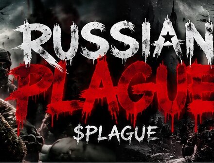 Russian Plague title art meme